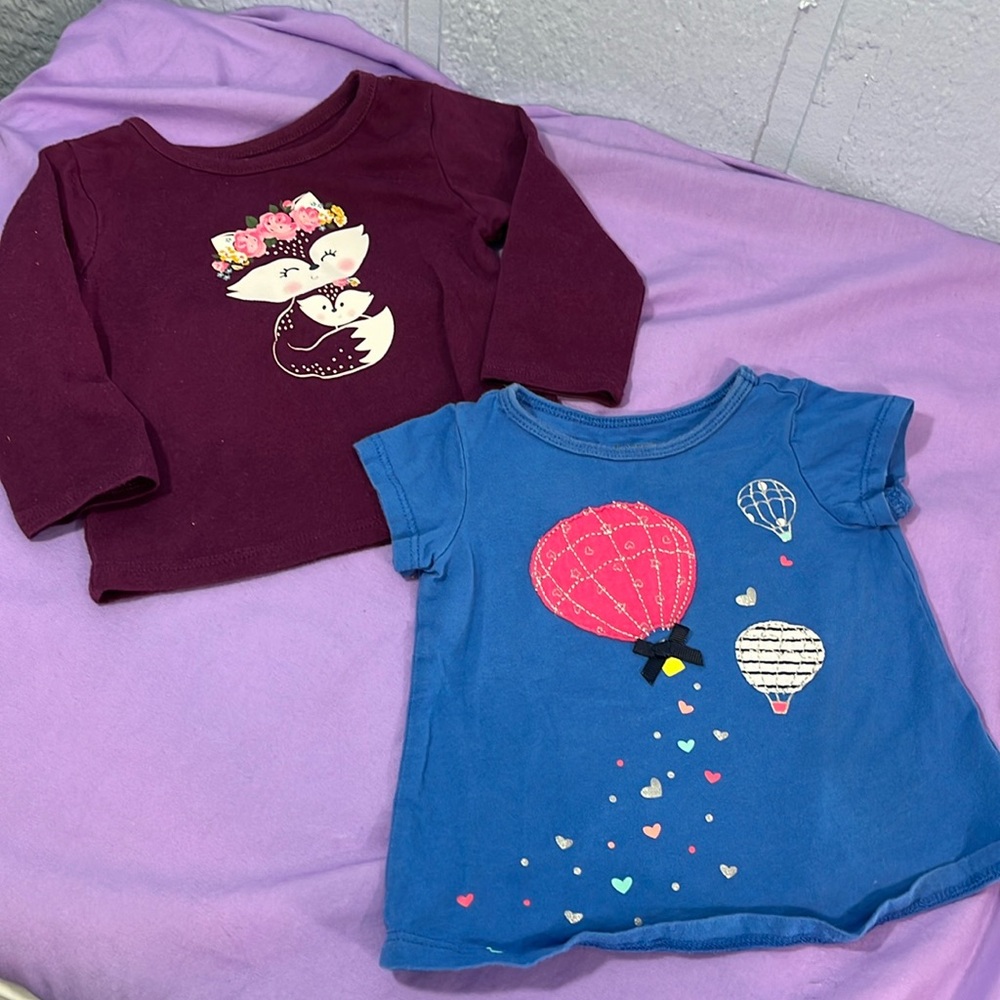5 for $10 💜 3-6 month shirts